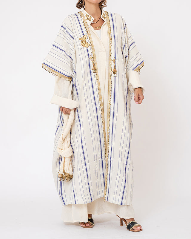 Sirma Midi Bisht Linen 6