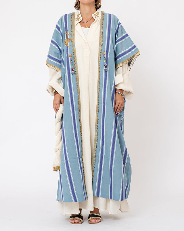 Sirma Midi Bisht Linen 7