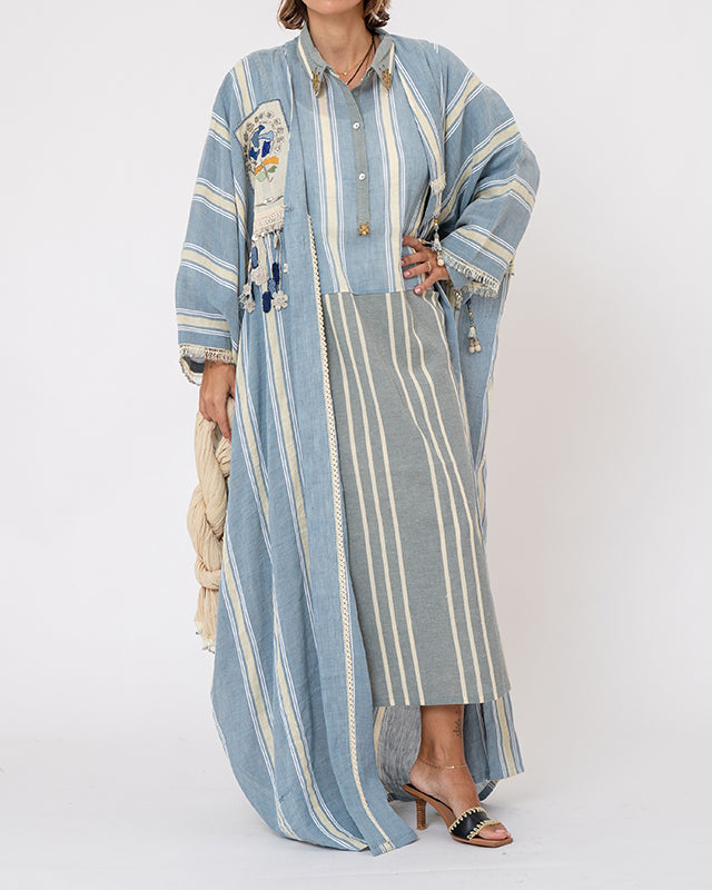 Antique Patch Kaftan - Style 5