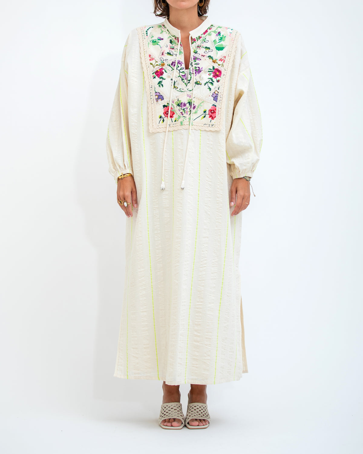 Sarma Midi Bisht & Dress Set 3