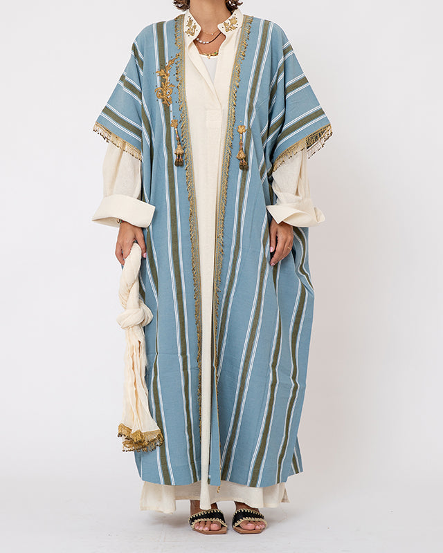 Sirma Midi Bisht Linen 8