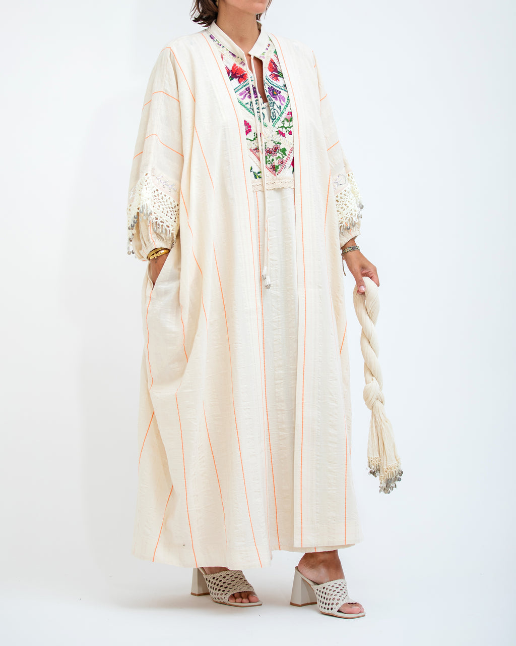 Sarma Midi Bisht & Dress Set 2