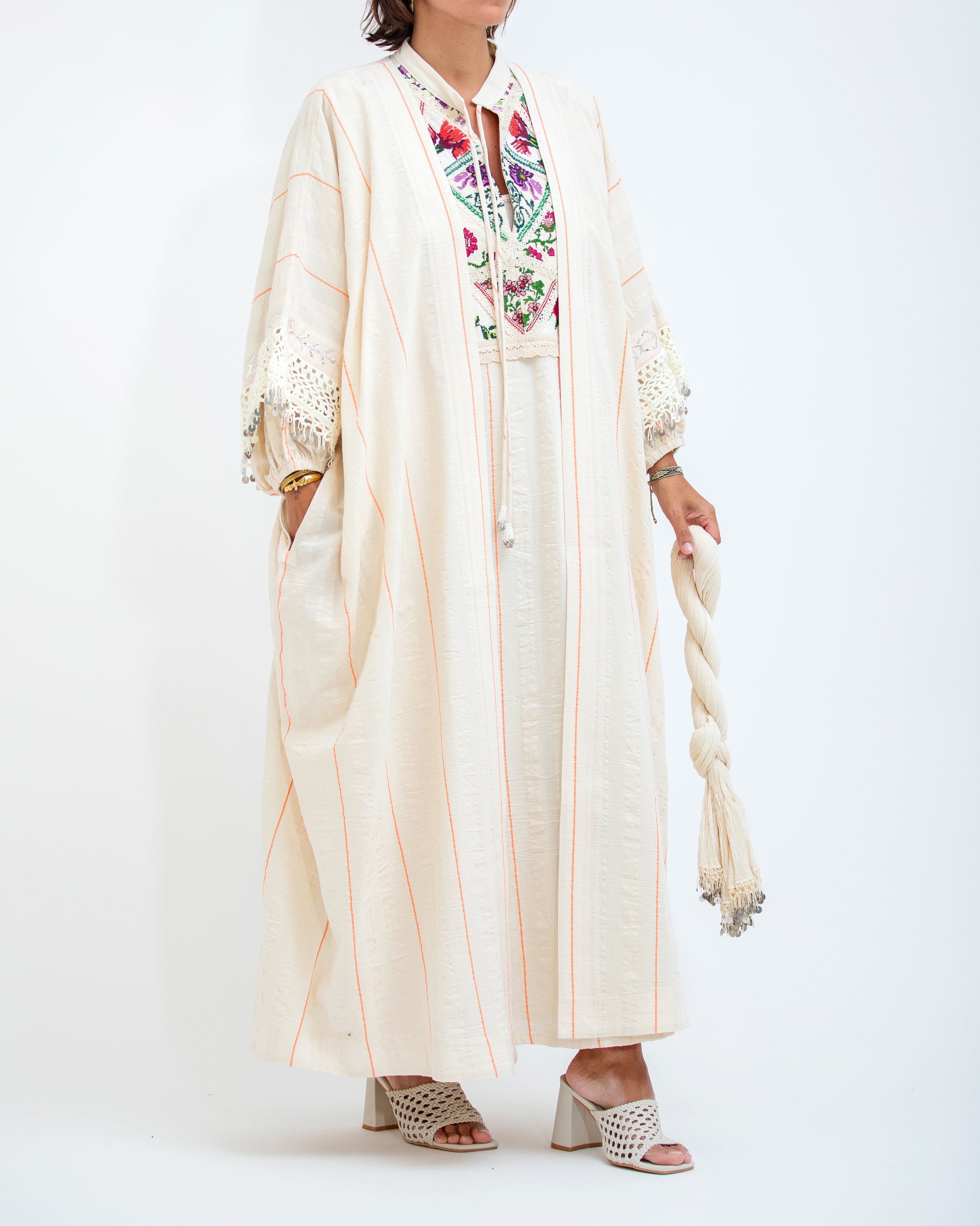 Sarma Midi Bisht & Dress Set 2