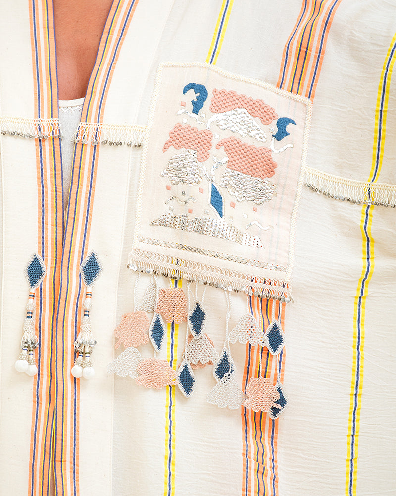 Antique Patch Kaftan 12