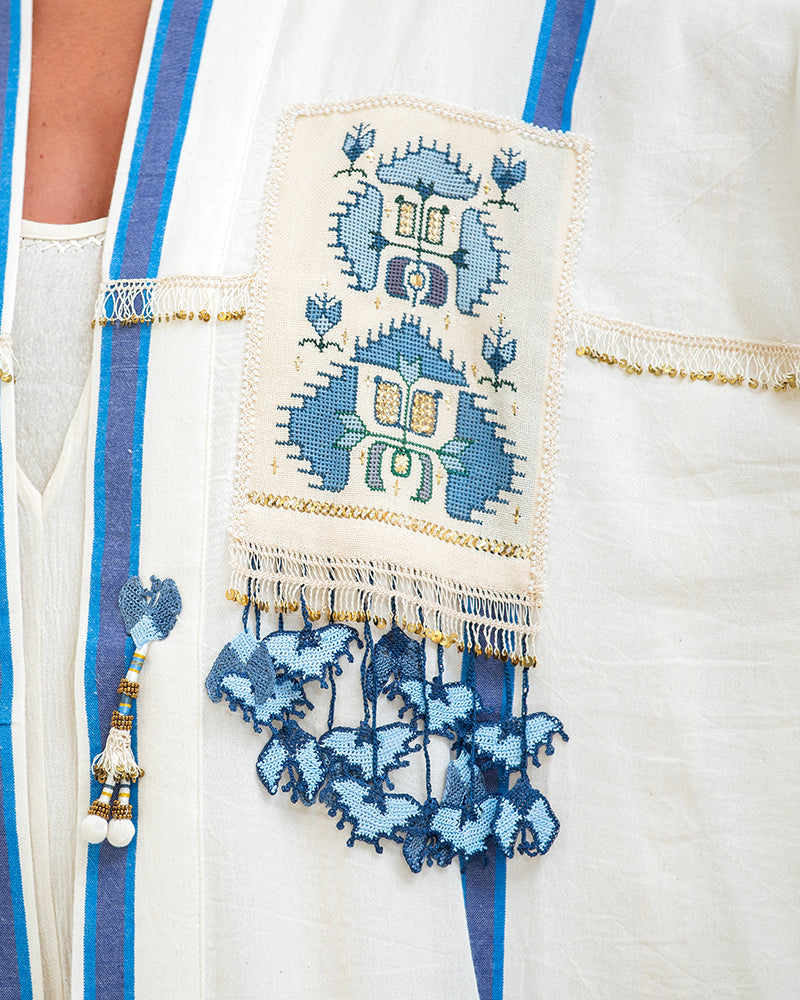 Antique Patch Kaftan 11