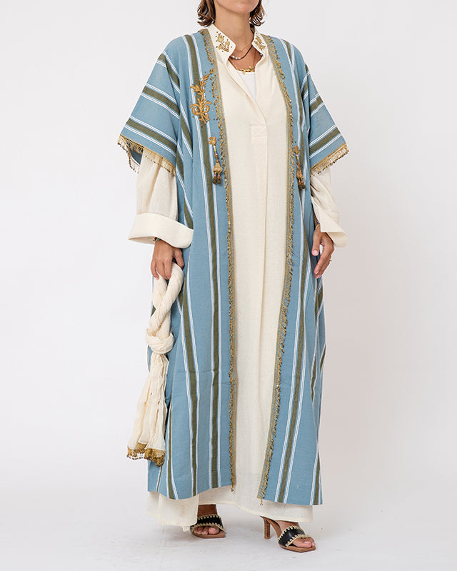 Sirma Midi Bisht Linen 8