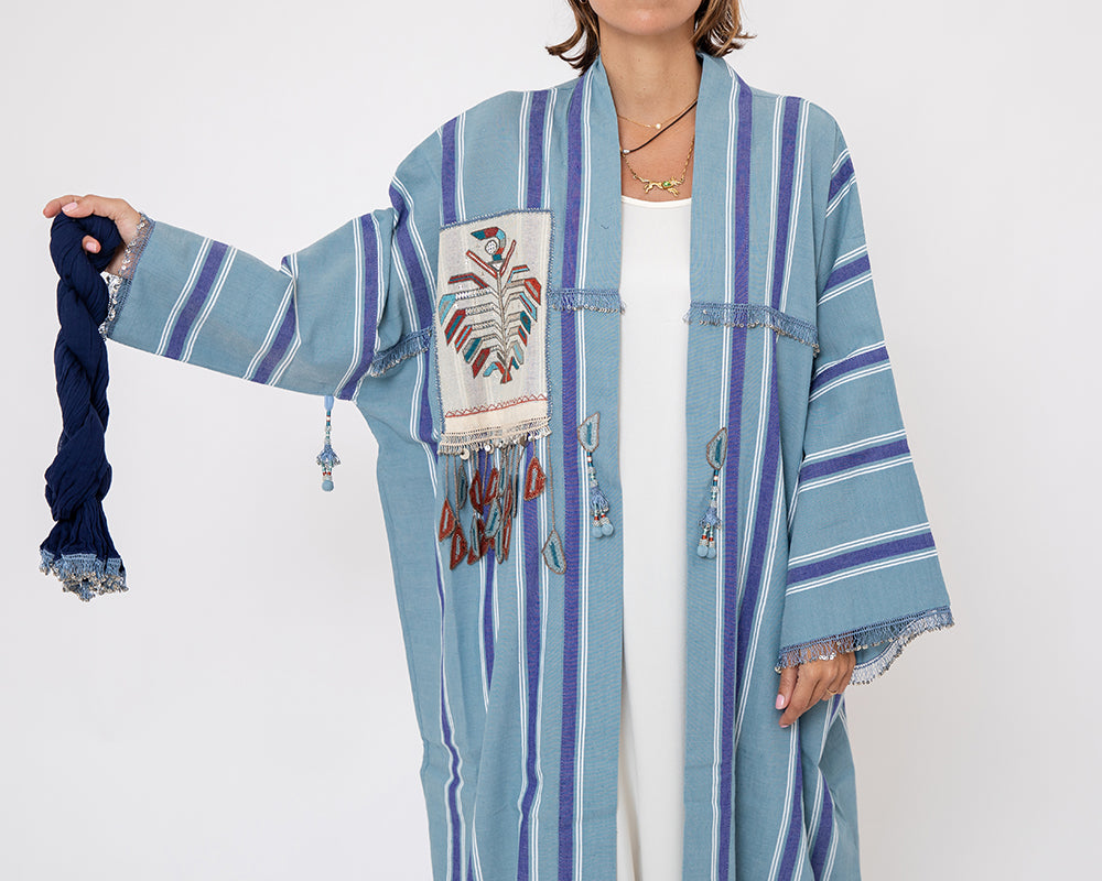 Antique Patch Kaftan - Style 9