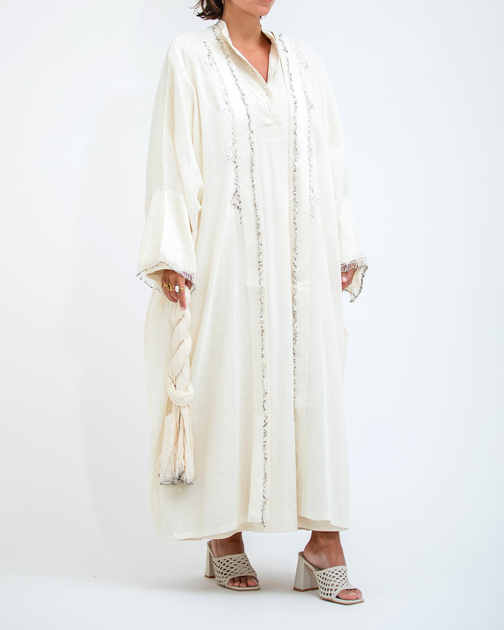 Sarma Midi Bisht & Dress Set 1