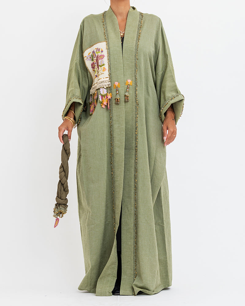 Antique Patch Kaftan 9