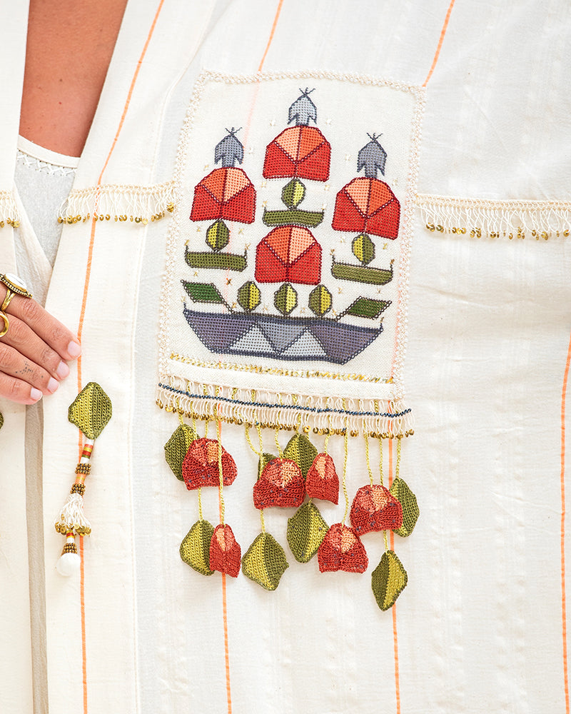 Antique Patch Kaftan 08