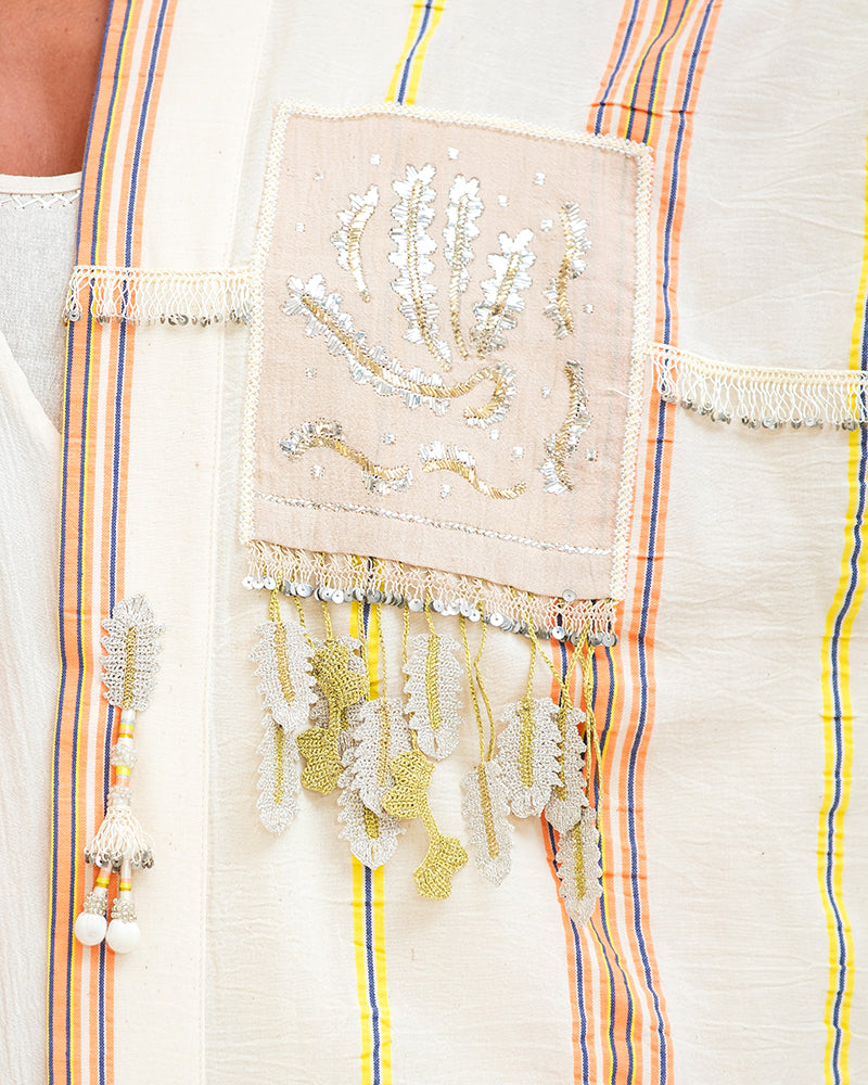 Antique Patch Kaftan 13