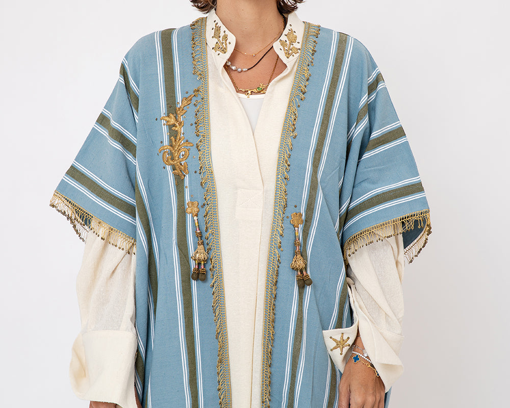 Sirma Midi Bisht Linen 8