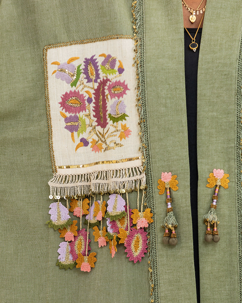 Antique Patch Kaftan 9