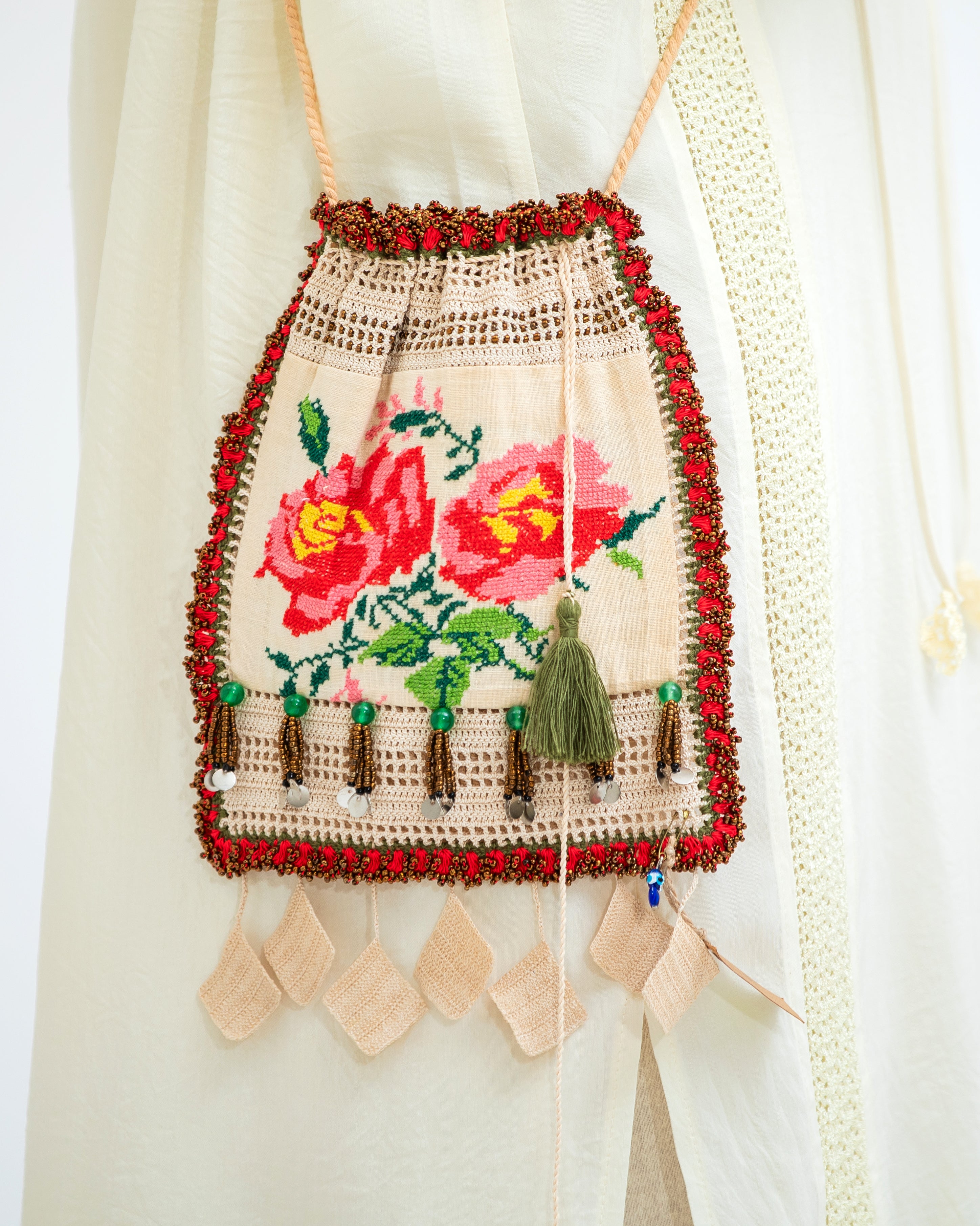 Crochet Pouch - Medium