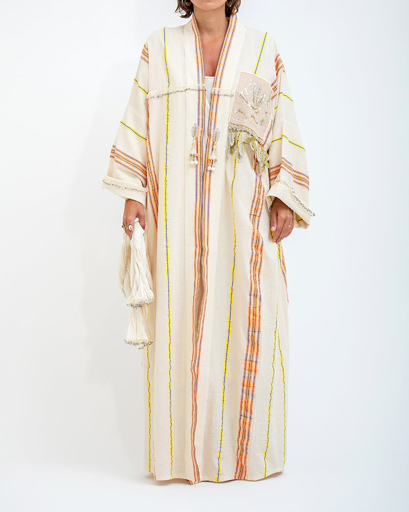 Antique Patch Kaftan 13