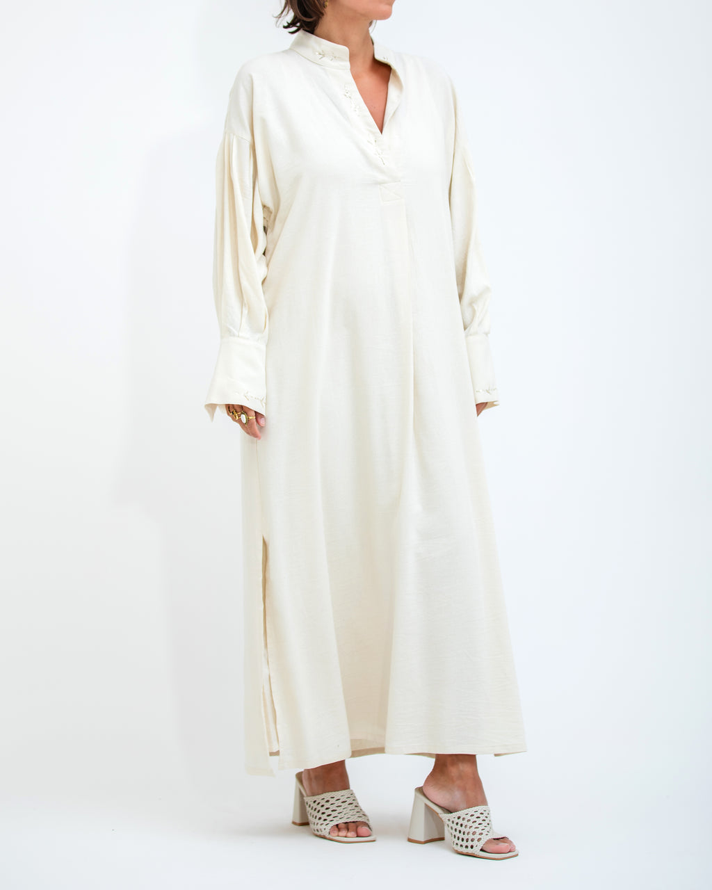 Sarma Midi Bisht & Dress Set 1