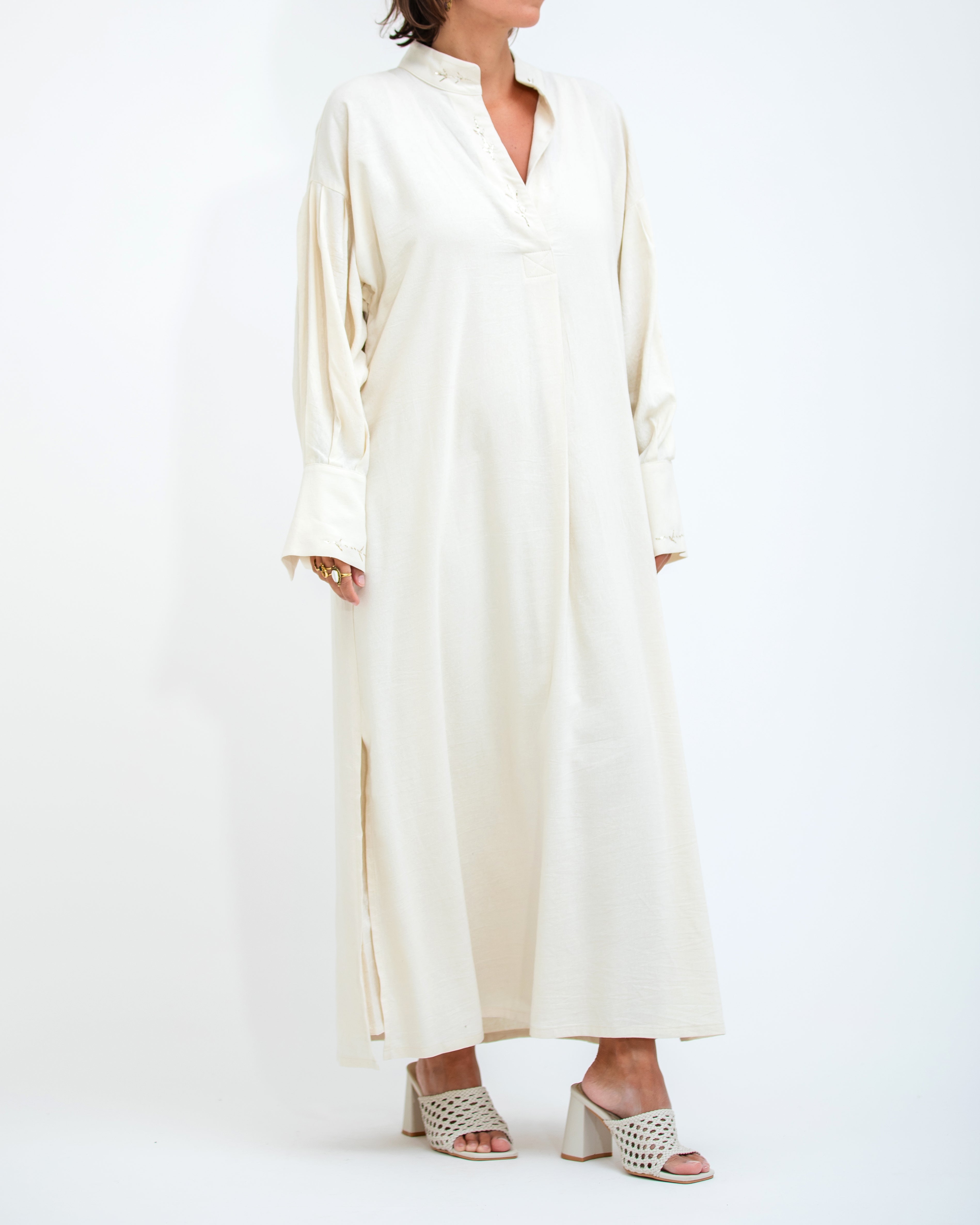 Sarma Midi Bisht & Dress Set 1