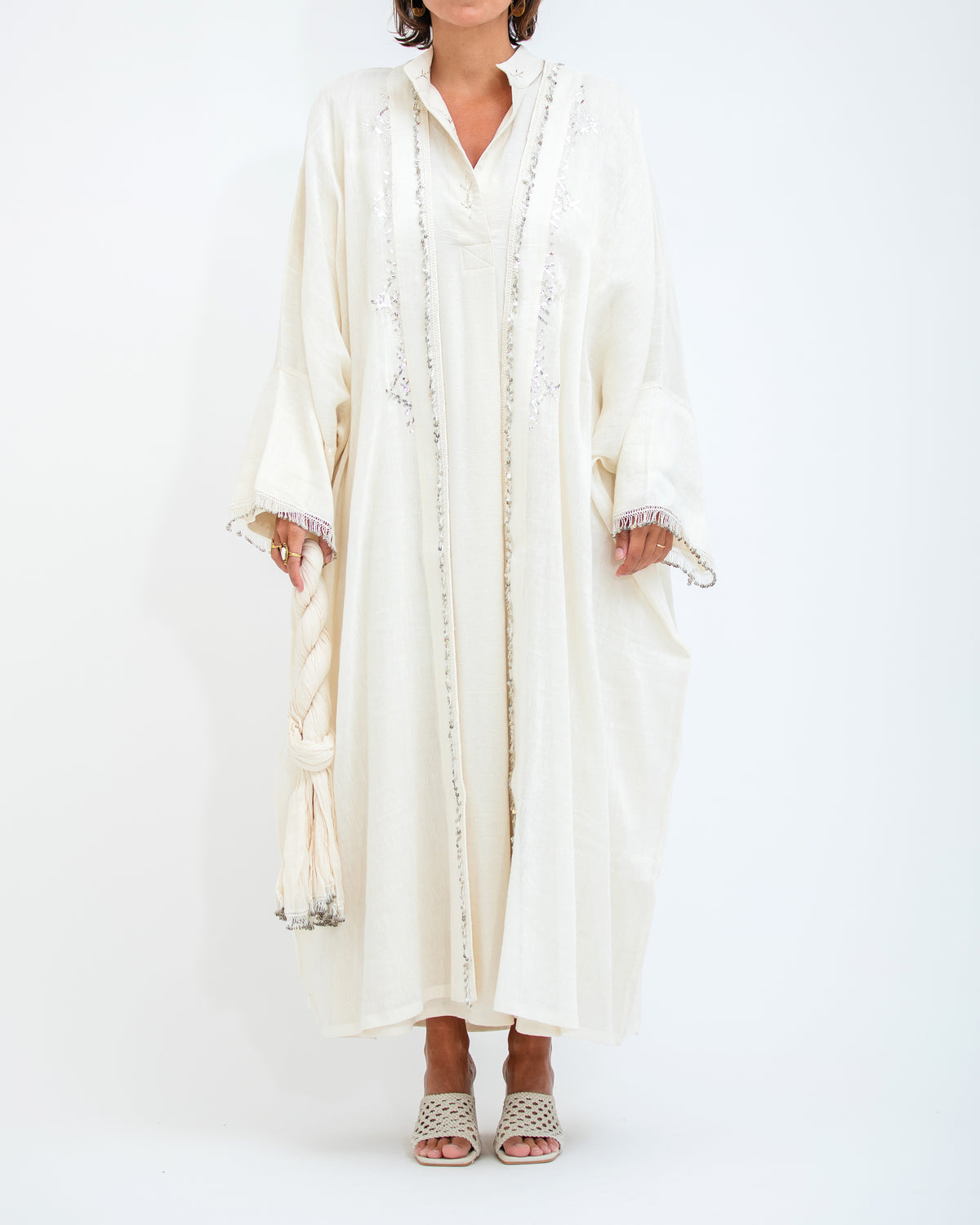 Sarma Midi Bisht & Dress Set 1