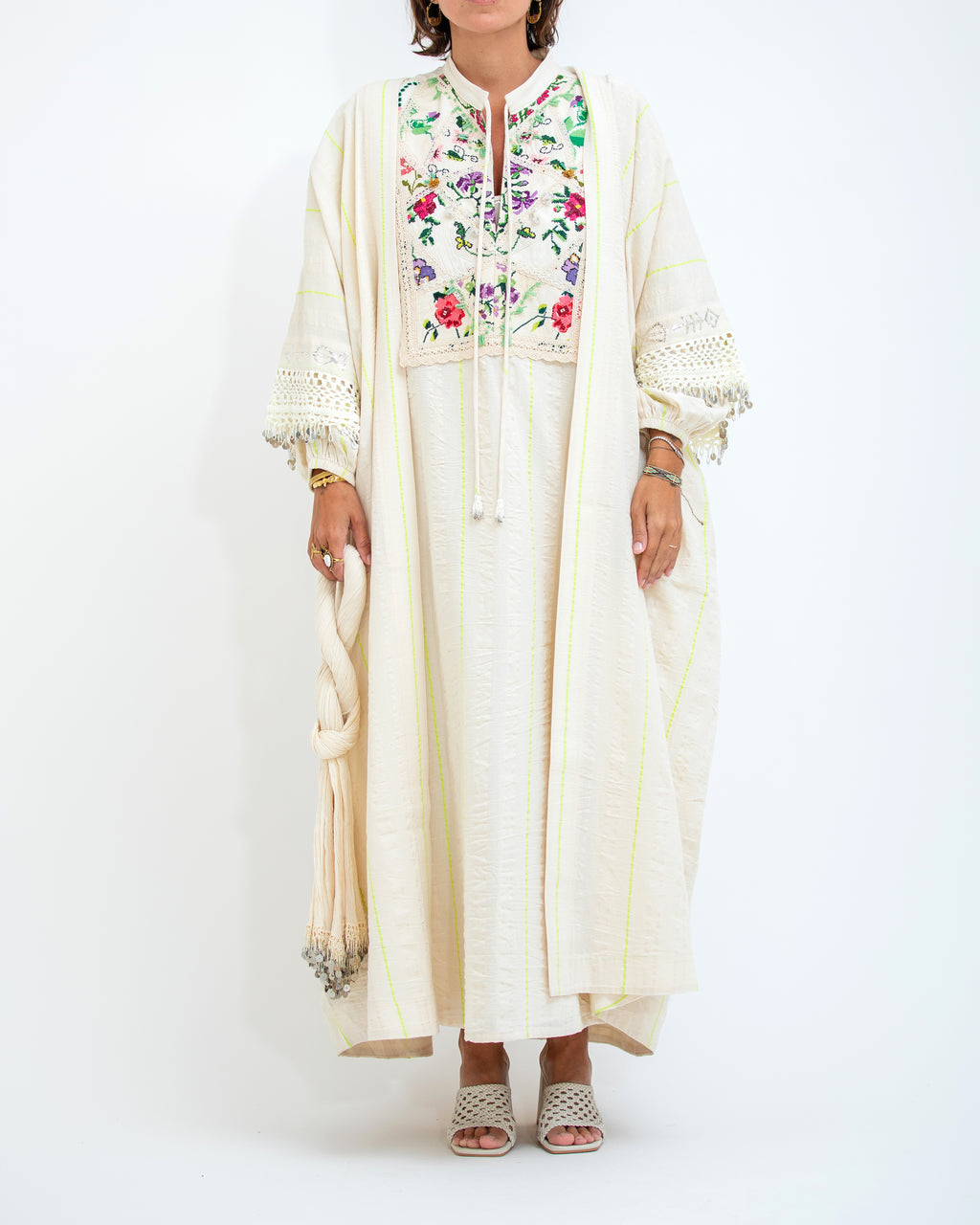 Sarma Midi Bisht & Dress Set 3