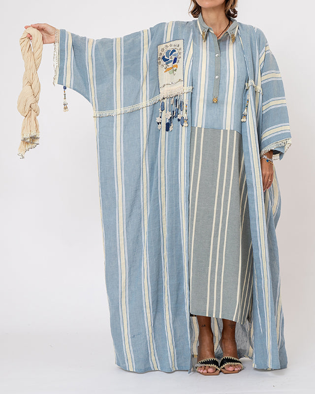 Antique Patch Kaftan - Style 5
